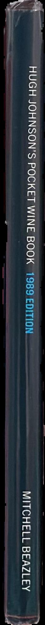 Hugh Johnson's pocket wine book, 1989 live spine