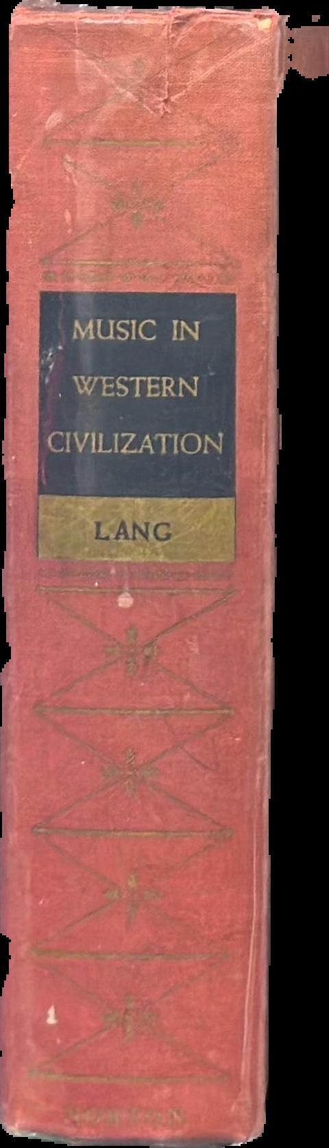 Music in western civilization live spine
