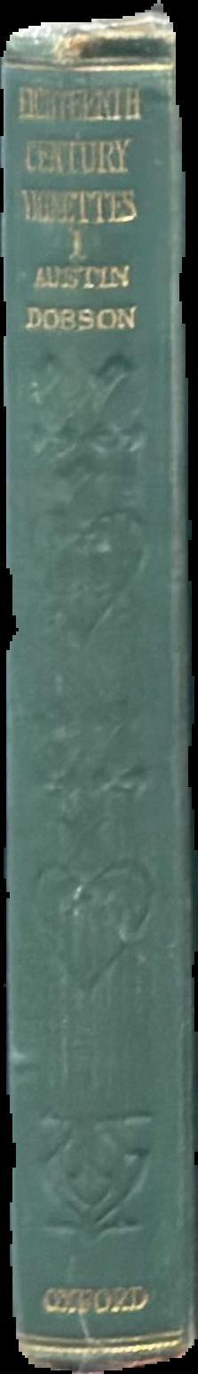 Eighteenth century vignettes : first series live spine