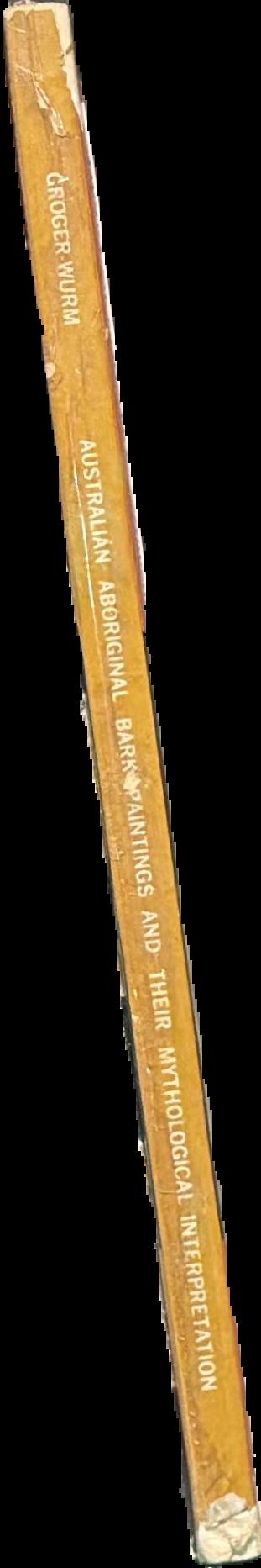 Australian aboriginal bark paintings and their mythological interpretation : volume 1, Eastern Arnhem Land live spine