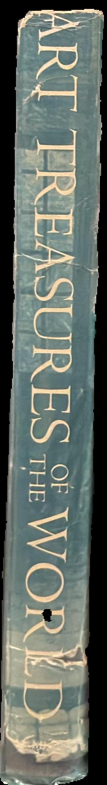 Art Treasures of the world; an illustrated history in colour, with short biographies of artists live spine