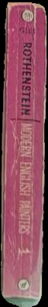 Modern English painters : volume one : Sickert to Grant live spine