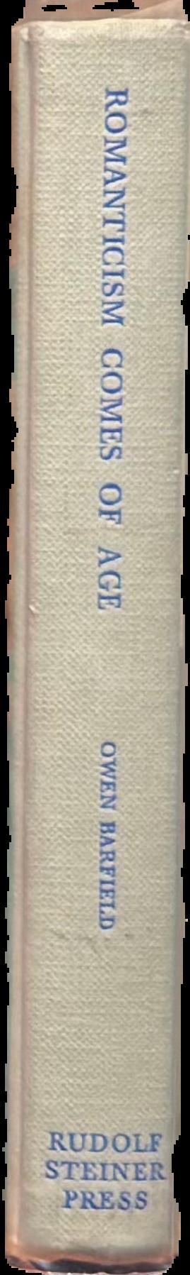 Romanticism comes of age live spine