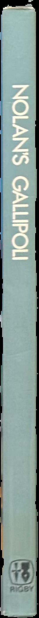 Nolan's Gallipoli live spine