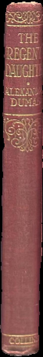 The regent's daughter live spine