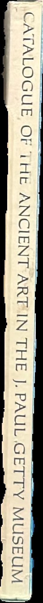 Catalogue of the ancient art in the J. Paul Getty Museum : the larger statuary, wall paintings and mosaics live spine