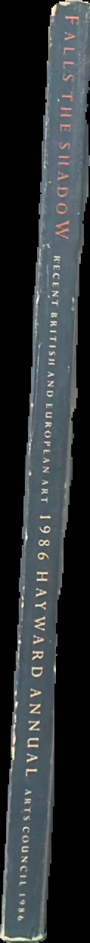 Falls the Shadow Recent British and European Art The Heyward Annual 19 live spine