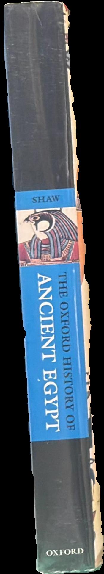 The Oxford history of ancient Egypt live spine