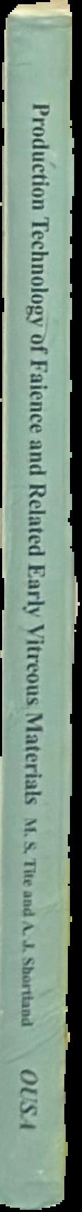 Production technology of faience and related early vitreous materials live spine