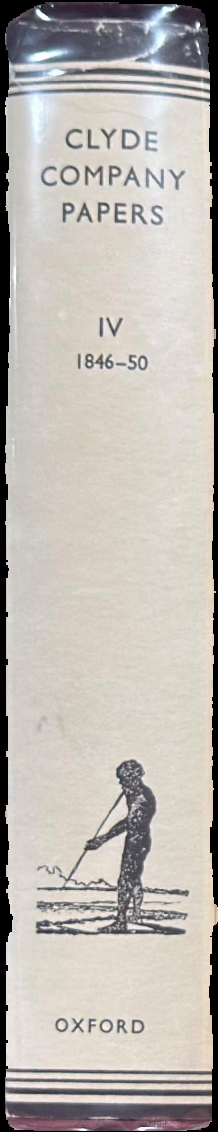 Clyde Company papers : IV 1846-50 live spine