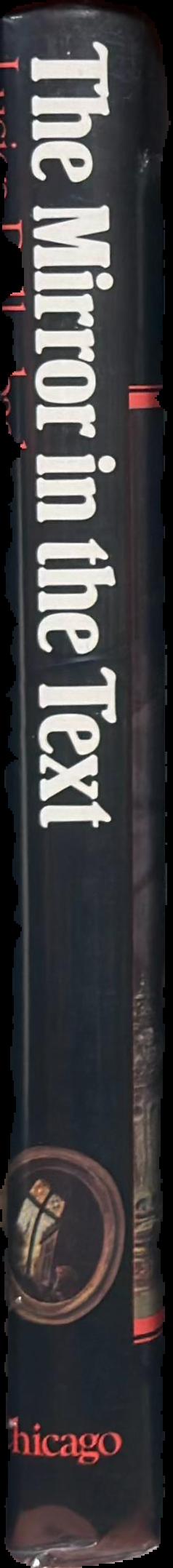 The mirror in the text live spine