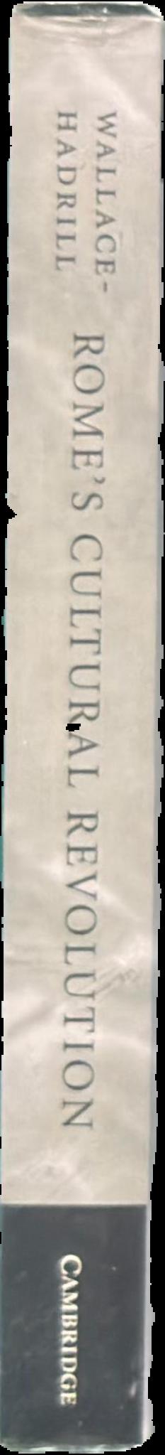 Rome's cultural revolution live spine