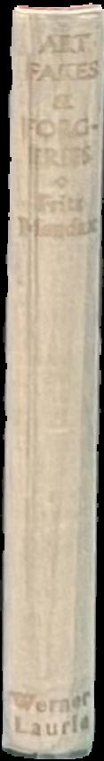 Art fakes and forgeries live spine