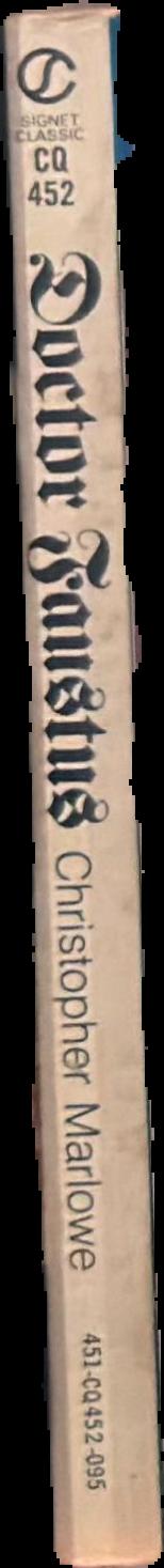 Dr. Faustus live spine