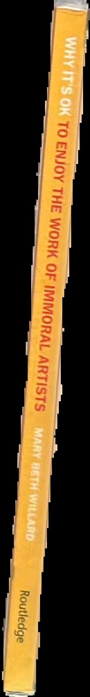 Why it's ok to enjoy the work of immoral artists live spine