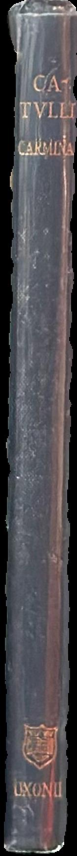 C. Valerii Catvlli Carmina live spine