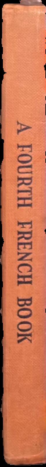 A fourth French book live spine