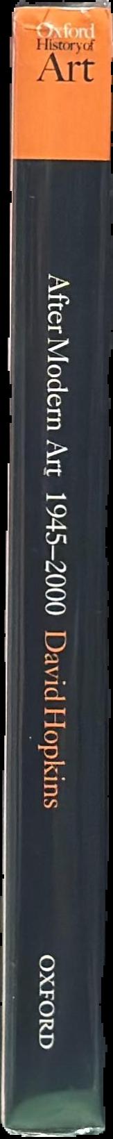 After modern art, 1945-2000 live spine