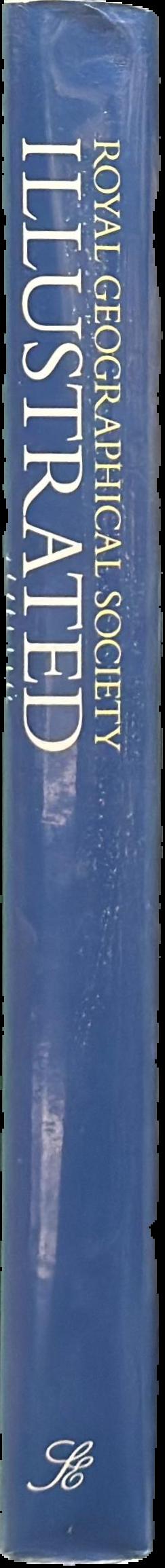 Royal Geographical Society illustrated live spine