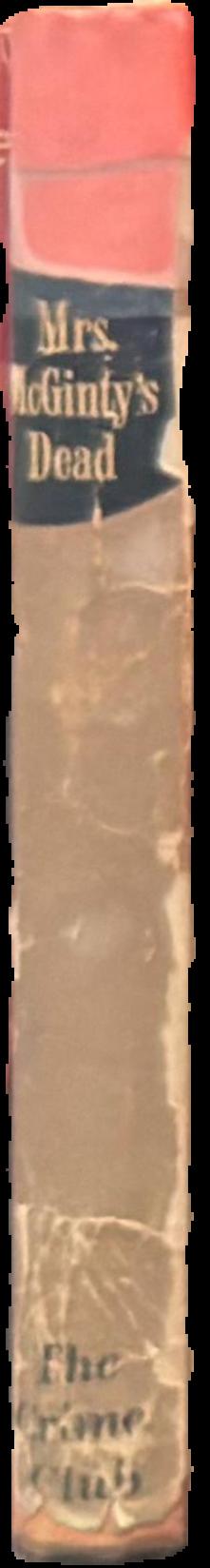 Mrs McGinty's dead live spine