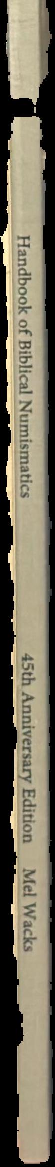 The handbook of biblical numismatics live spine