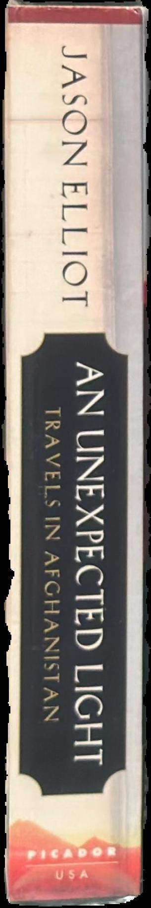 An unexpected light : travels in Afghanistan live spine