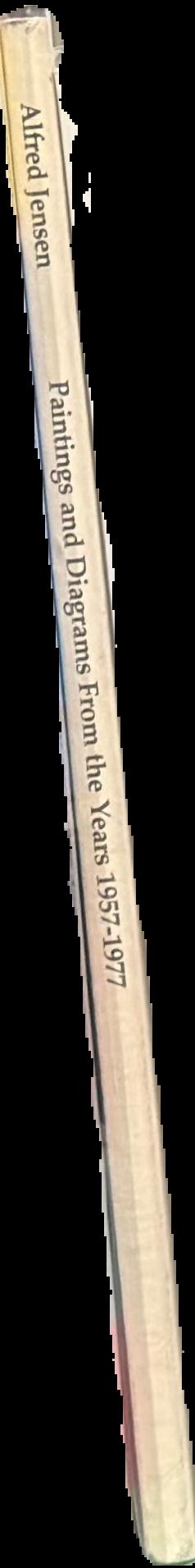 Alfred Jensen : paintings and diagrams from the years 1957-1977 live spine