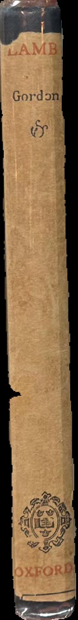 Charles Lamb : prose & poetry / with essays by Hazlitt & De Quincey ; introduction by George Gordon live spine