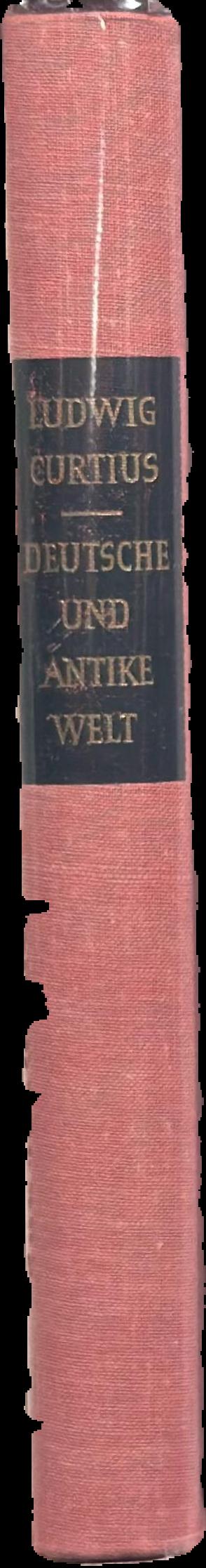 Deutsche und antike Welt : Lebenserinnerungen live spine