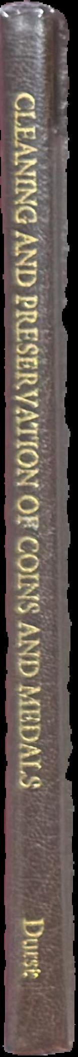 Cleaning and preservation of coins and medals live spine