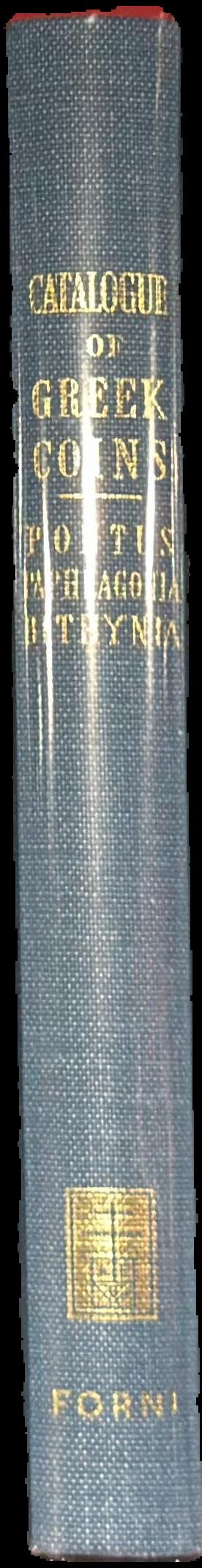 Catalogue of the Greek coins of Caria, Cos, Rhodes &c (plates) live spine