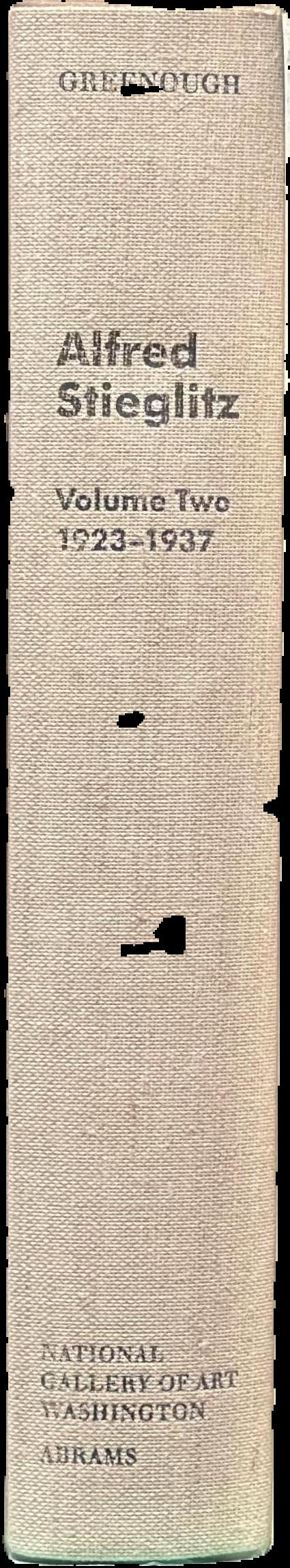 Alfred Stieglitz | the key set : the Alfred Stieglitz collection of photographs (volume two : 1923-1937) live spine