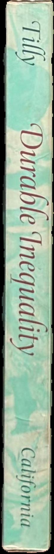 Durable inequality live spine