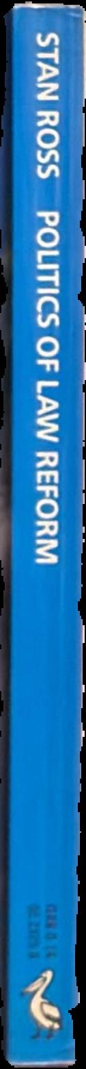 Politics of law reform live spine