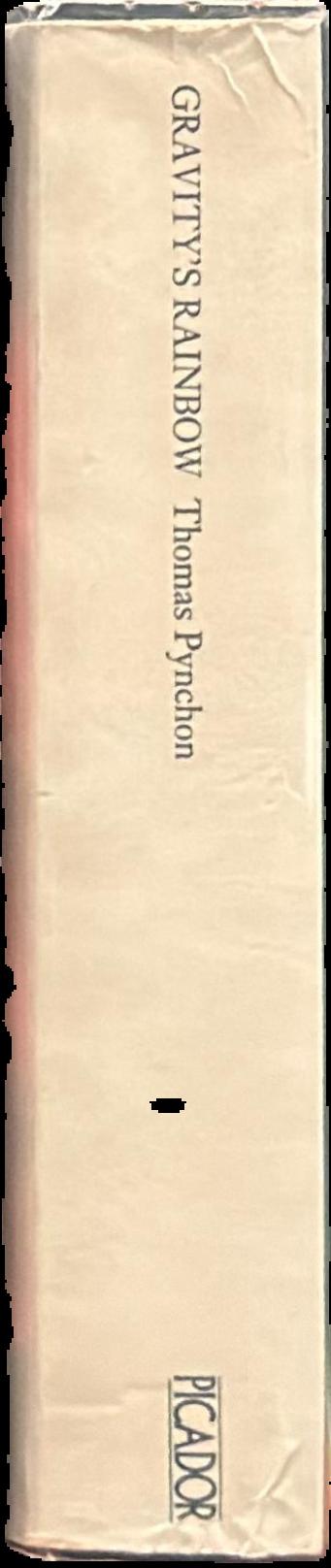 Gravity's rainbow / Thomas Pynchon live spine