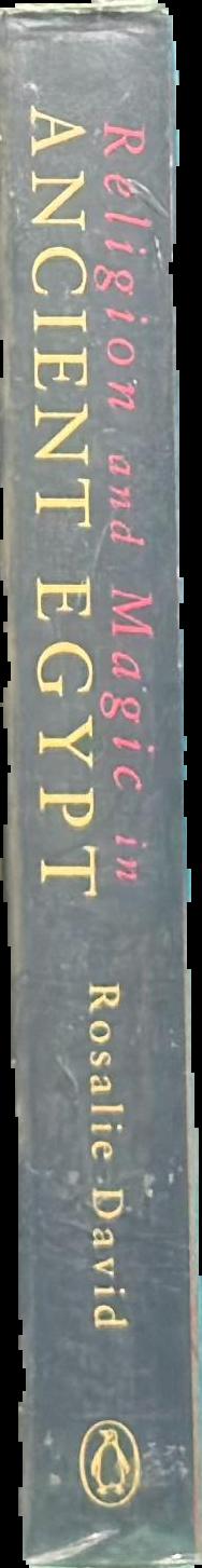 Religion and magic in ancient Egypt live spine