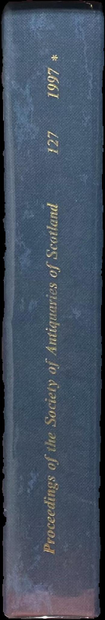 Proceedings of the Society of Antiquaries of Scotland, volume 127 (1997) live spine
