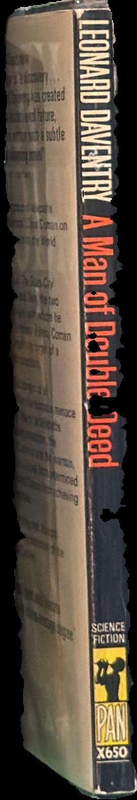 A man of double deed live spine