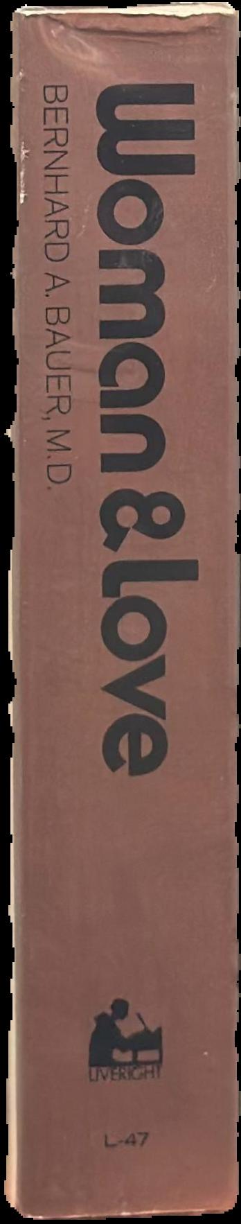 Woman and love live spine