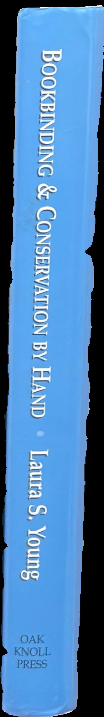 Bookbinding & conservation by hand : a working guide live spine