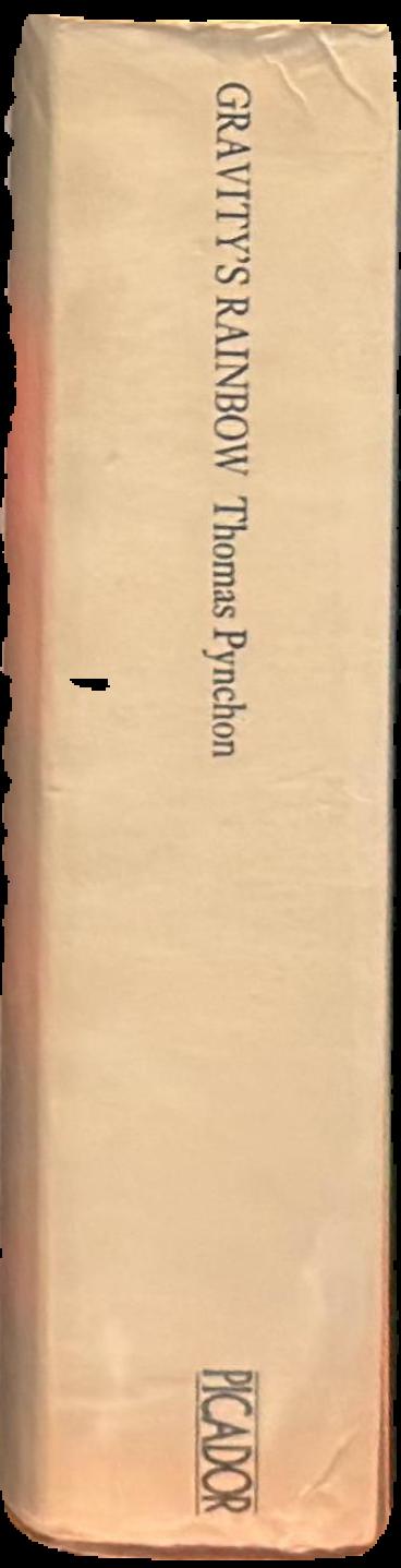 Gravity's rainbow / Thomas Pynchon live spine