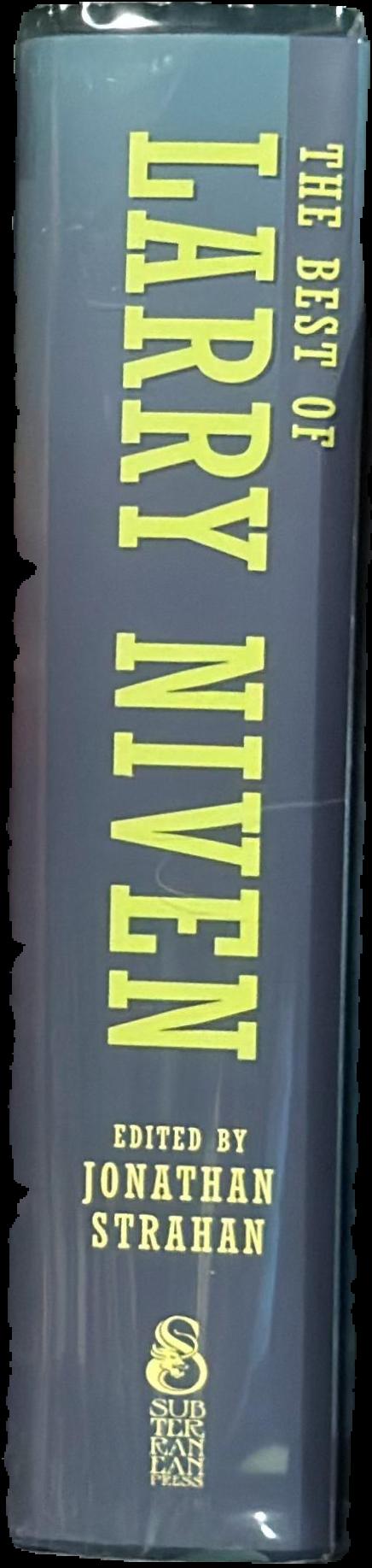 The best of Larry Niven live spine