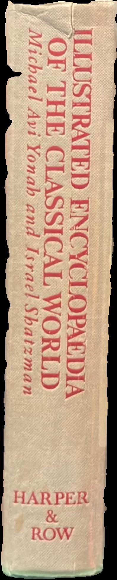 Illustrated encyclopaedia of the classical world live spine