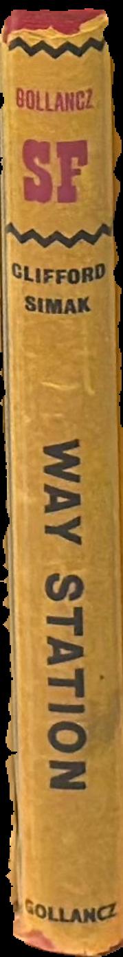 Way station / Clifford D. Simak live spine