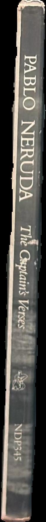 The captain's verses = Los versos del Capitan live spine