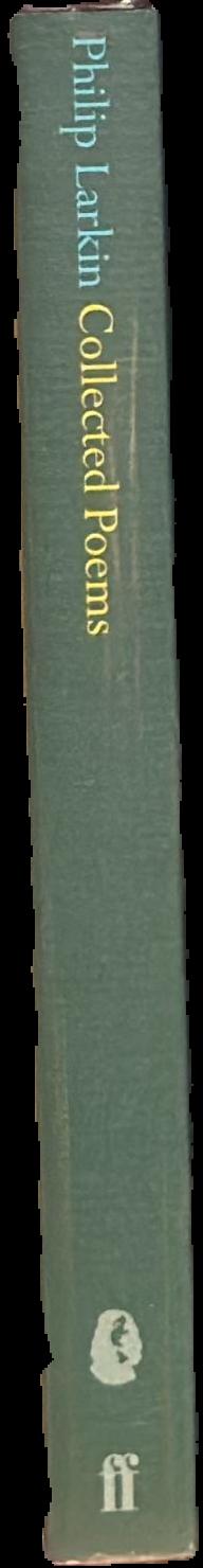 Collected poems live spine