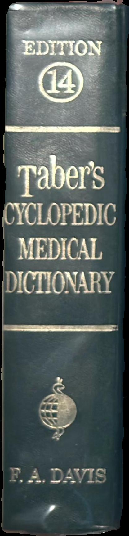 Taber's cyclopedic medical dictionary live spine