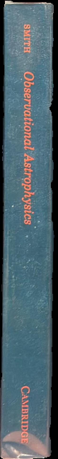 Observational astrophysics live spine