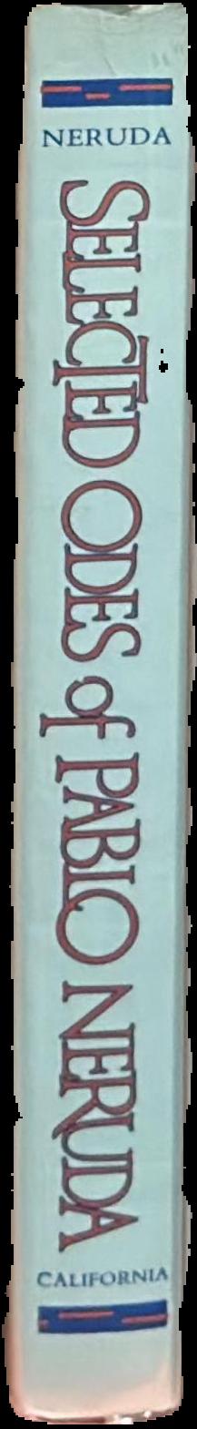 Selected odes of Pablo Neruda live spine