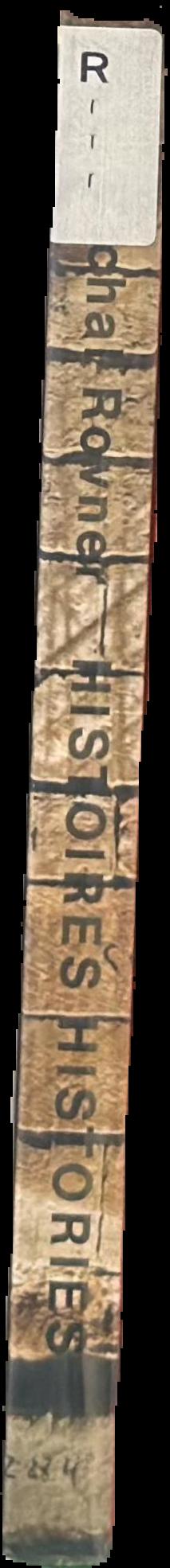 Michal Rovner : histoires / histories live spine